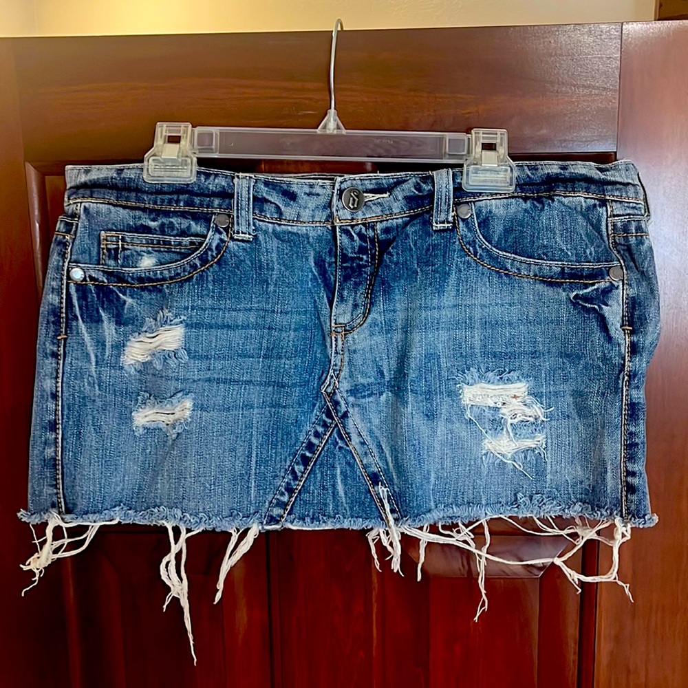 Decree Jean skirt size 15